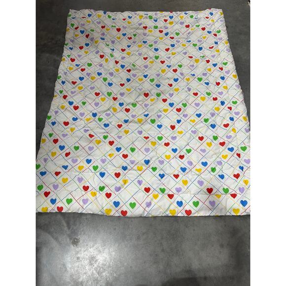 Colorful Hearts Blanket, 65x81", Love, Bright Colors, Home Decor ~ 250827-WH 959 - Picture 1 of 4